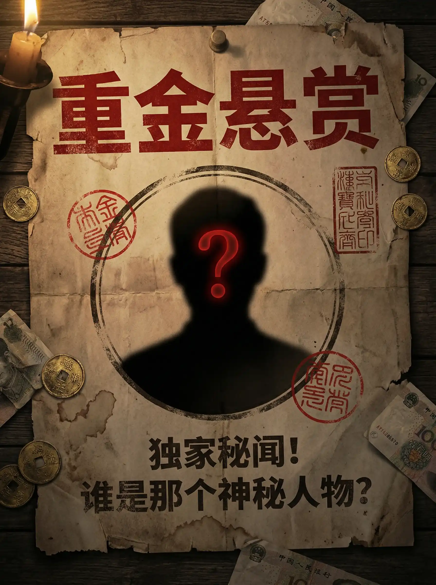 靠逼网站 - 重金悬赏线索征集令